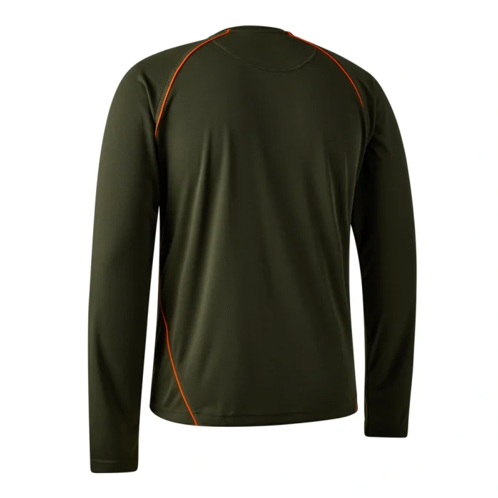 Koszulka DEERHUNTER Chamois L/S Forest Green (8097-361)